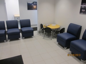 Customer lounge Hon Perpetual seating